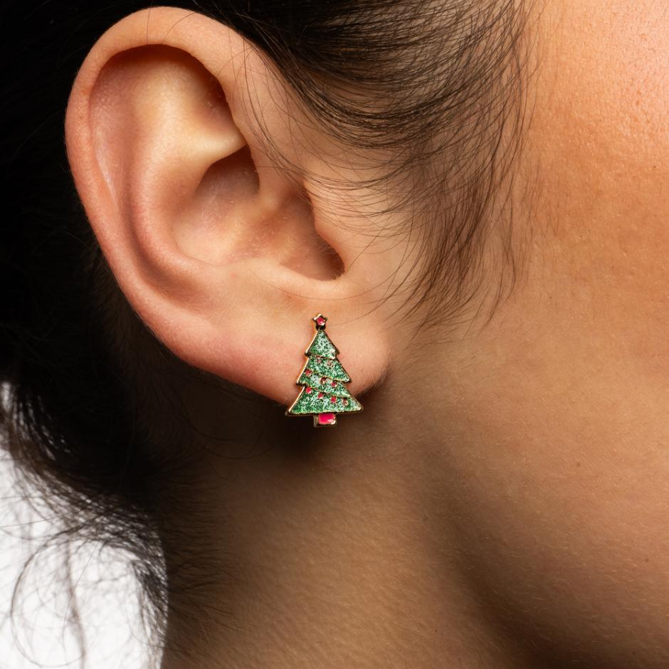 Stud earrings
