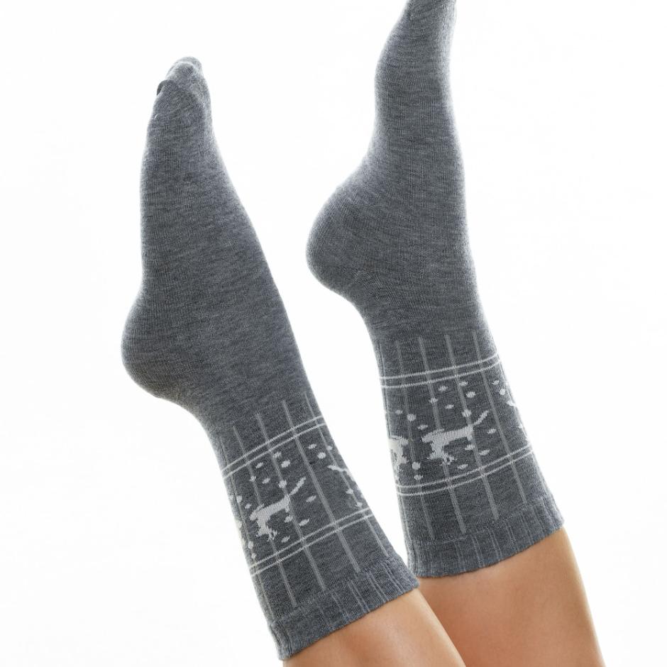 Thin wool socks