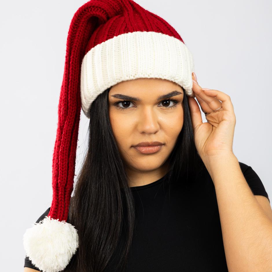 Knitted Santa hats