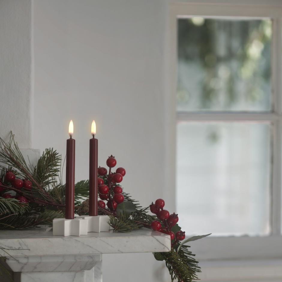 Ceramic Star Mini Taper Candleholder Autumn Winter 2026