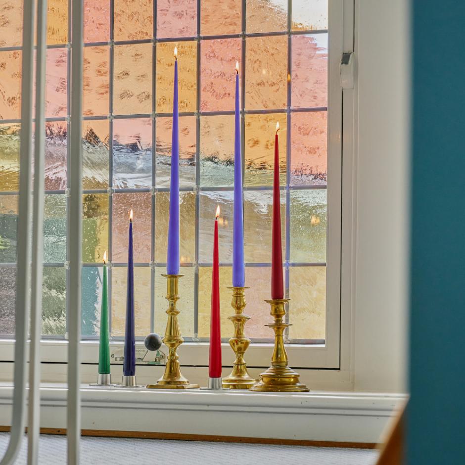 Candles in 97 beautiful colors