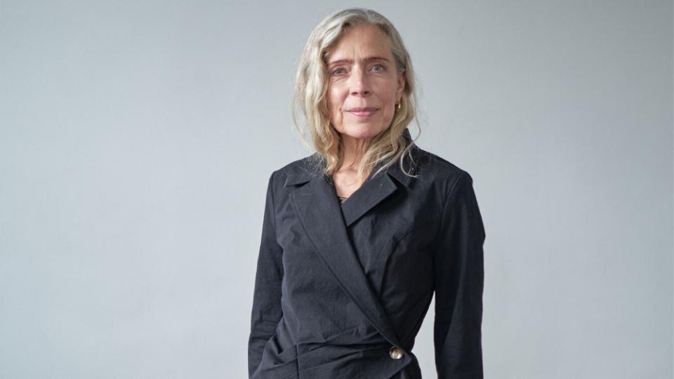 Why are two young women designing clothes for the mature women