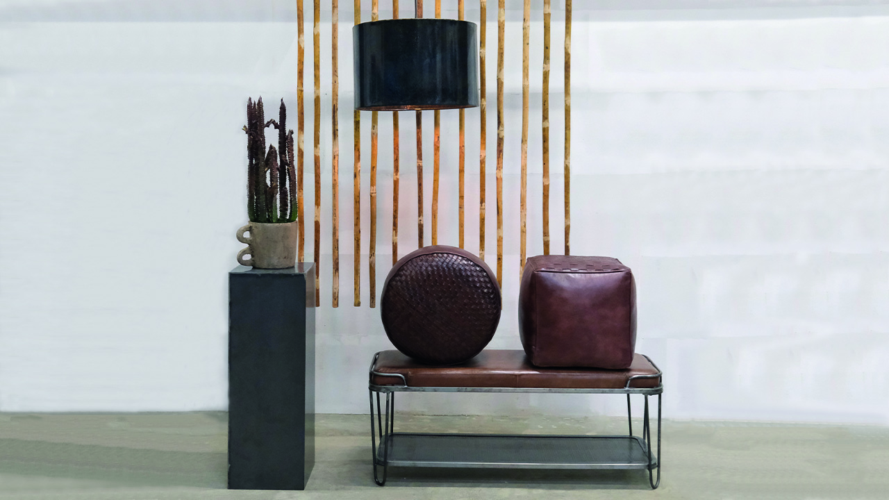Image showcasing Luxurious leather for your interior design