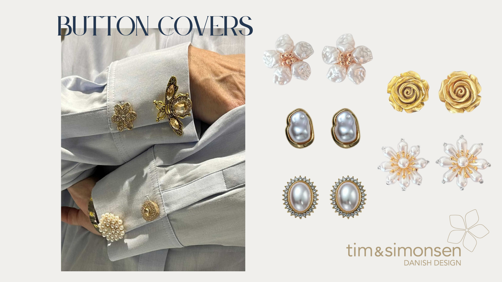 Button Covers - the small detail that makes a big difference