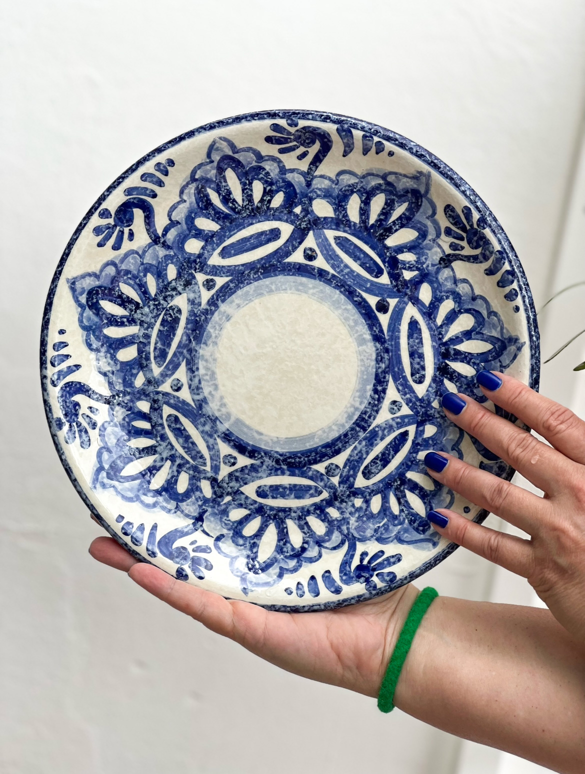 ＊Andalusia＊Ceramic plate・* Andalusia Motif Enameled Ceramic Spanish 8