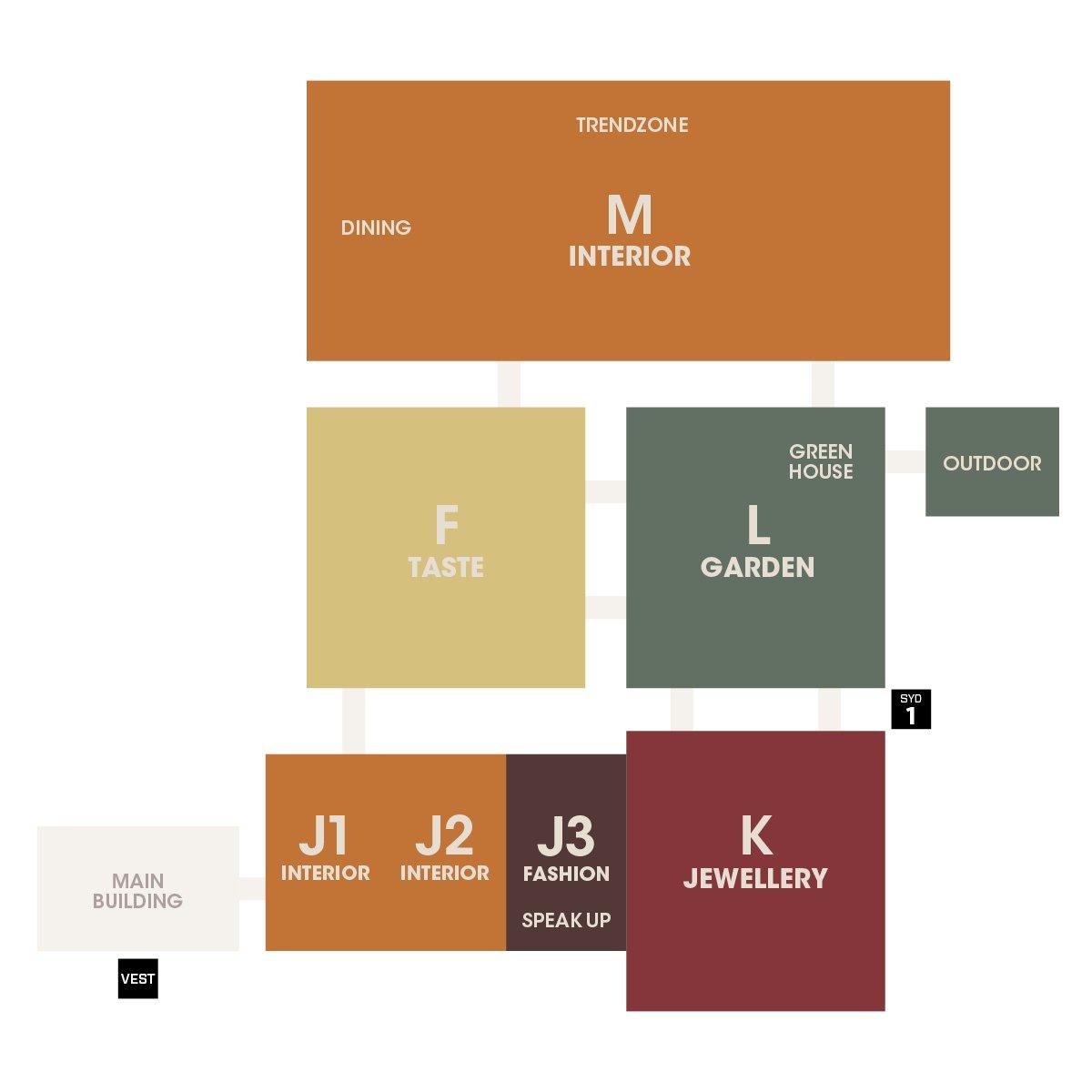 Floor plan over Formland and its Communities