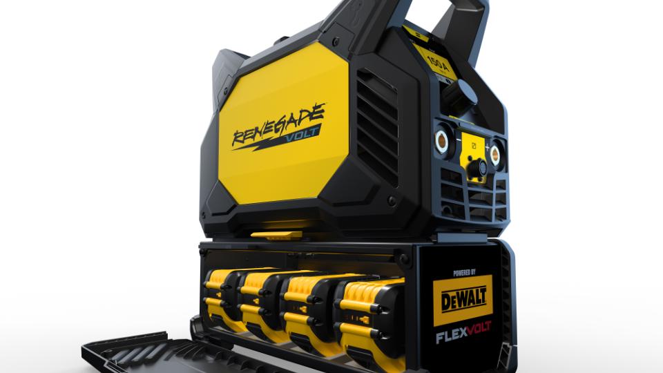 ESAB Collaborates With Stanley Black & Decker®, Launches Renegade Volt™ Battery-Powered MMA/TIG Welder