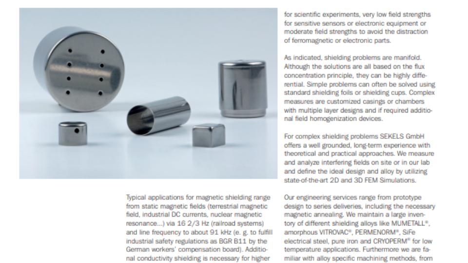 Magnetic Shielding