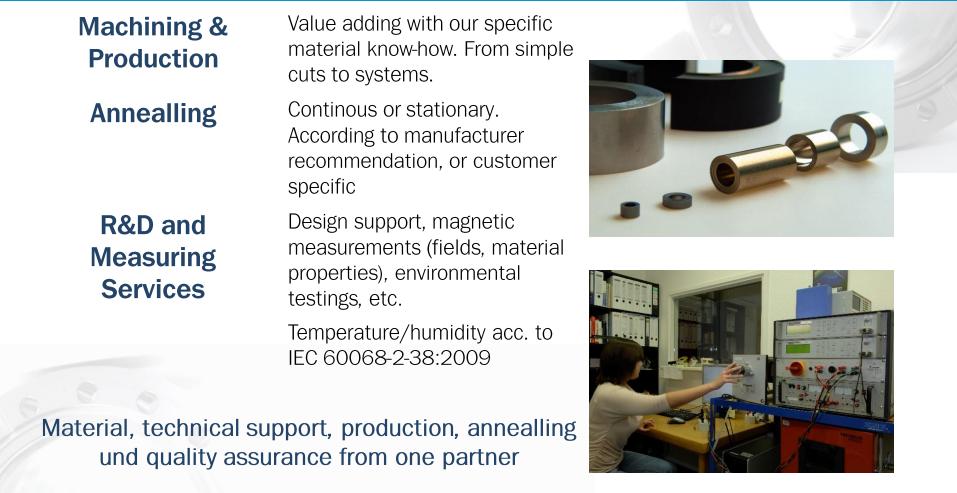 Measuring and Magnet Systems