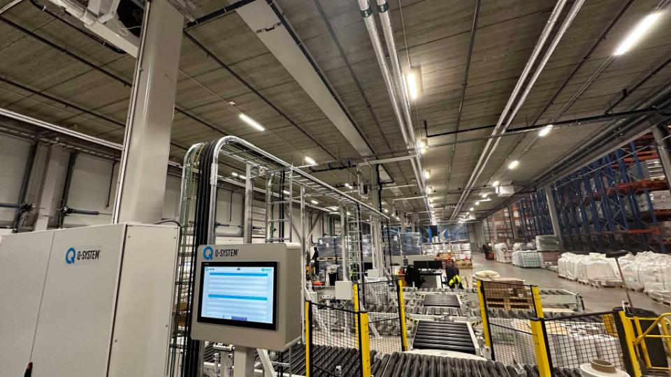 Streamlined Pallet Handling in Cold Storage at Frigoscandia