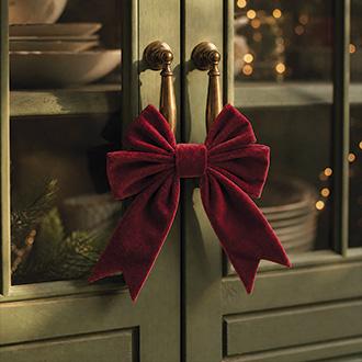 Fabric Christmas Bows