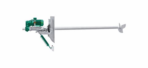 Long-axis agitators