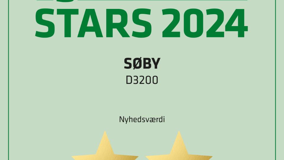 Agromek Stars: SOBY gets 2 stars for product innovation