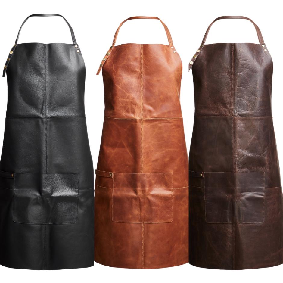 by Brorson® Aprons with Adjustable Straps, Front Pocket and Strap for Front Piece