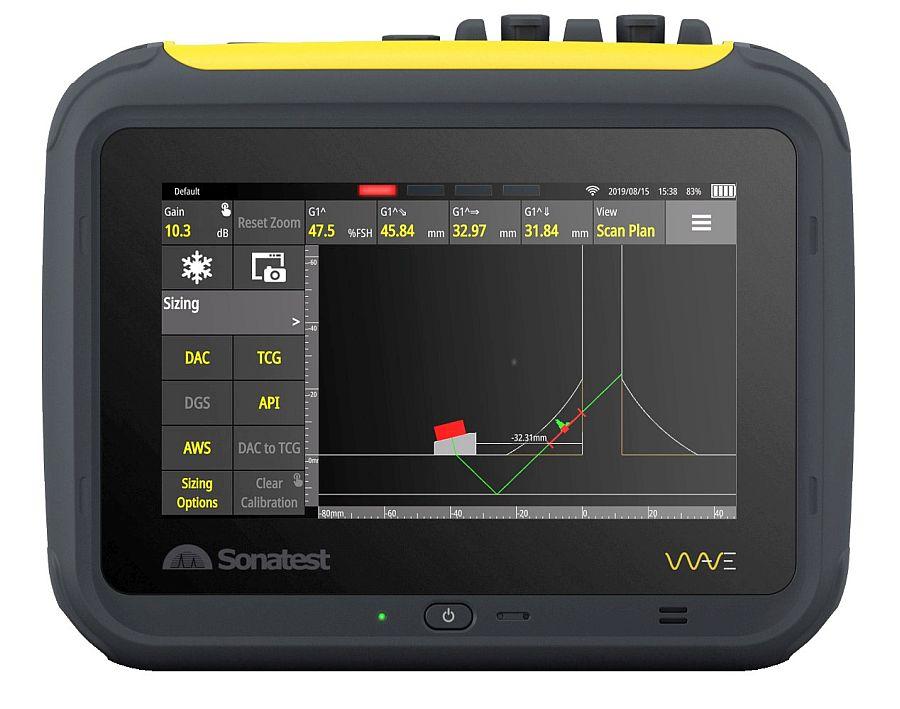 UT Flaw Gauge Sonatest Wave